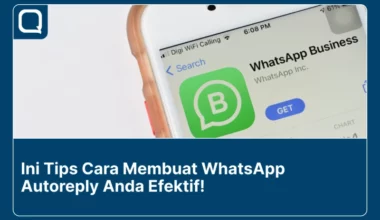 Cara membuat WhatsApp auto reply.