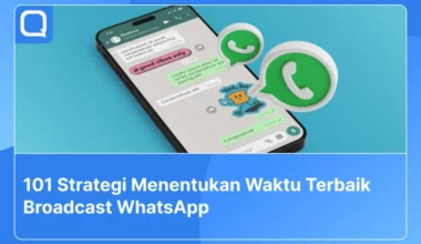 Waktu terbaik kirim broadcast WhatsApp.