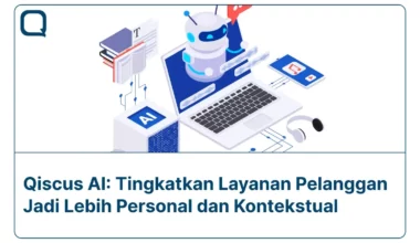 Tingkatkan layanan pelanggan dengan Qiscus AI.