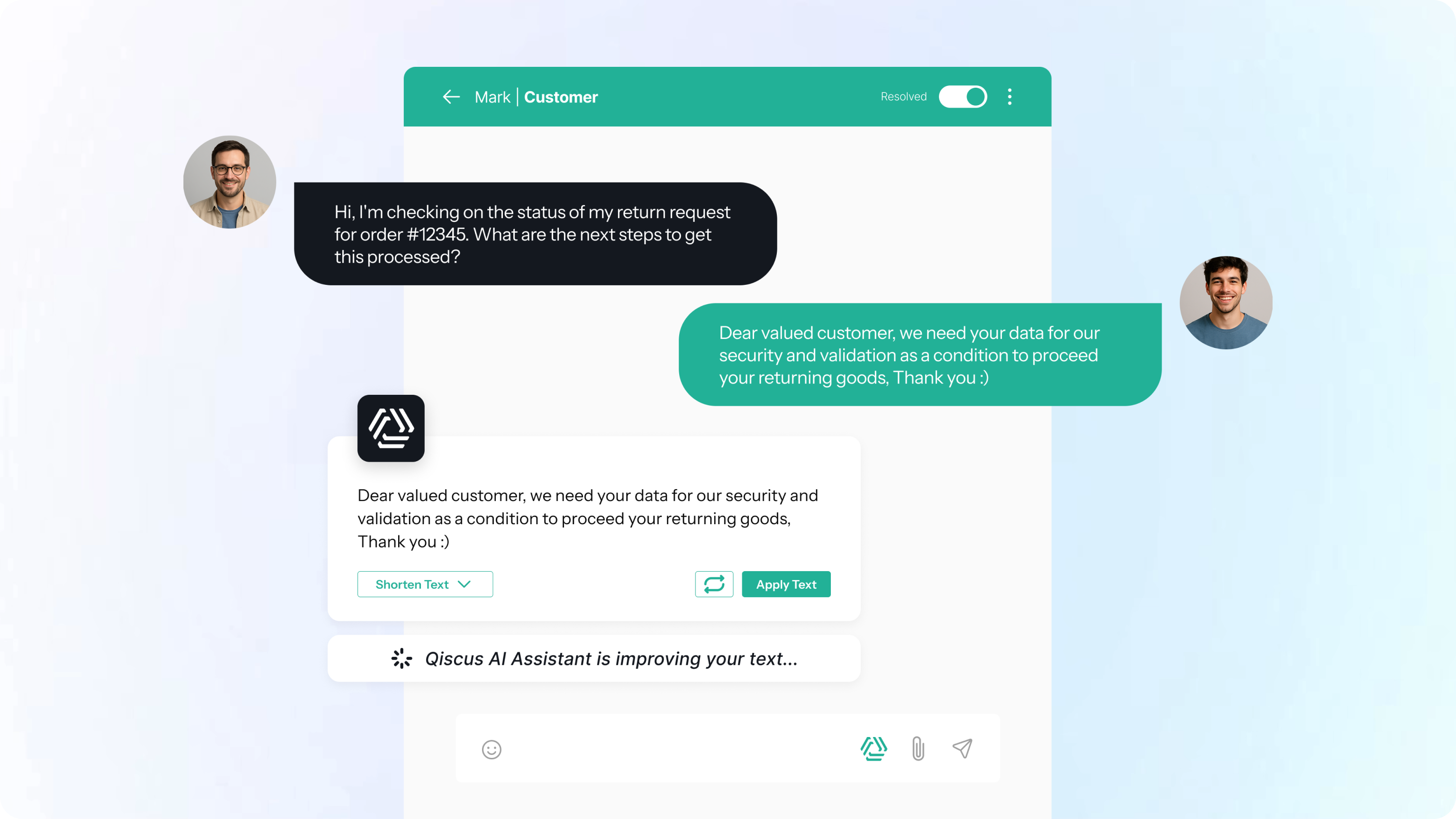 Qiscus Agent Copilot