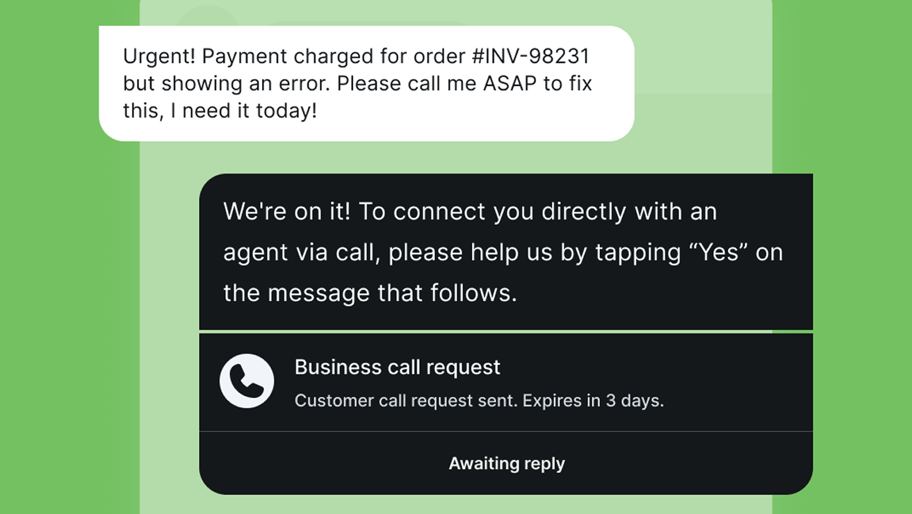 WhatsApp Business Calling API