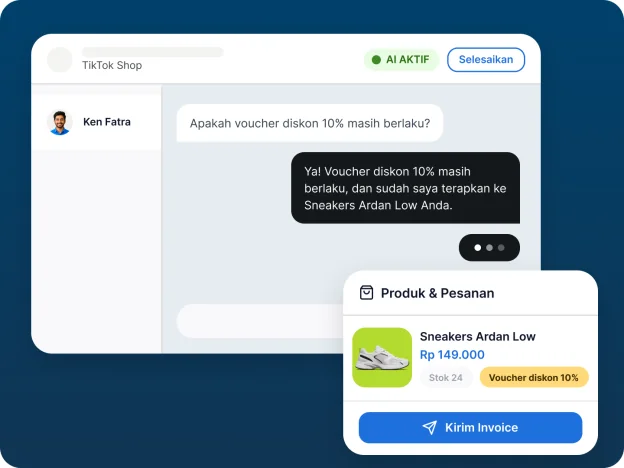 Closing di TikTok Shop Tanpa Perlu Berpindah Chat.