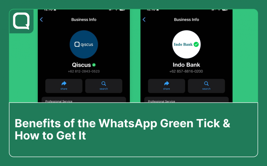 Benefits Of The WhatsApp Green Tick & How To Get It - Omnichannel ...